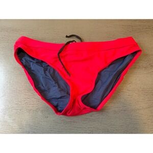 GUARD red SPORTI  lined swimsuit bikini bottom size medium